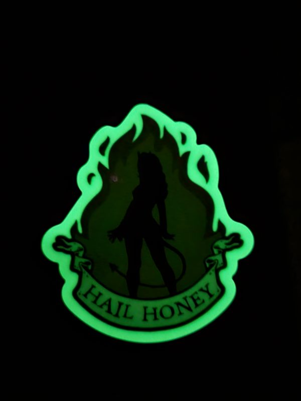 Hail Honey! Glo-in-the-Dark Sticker
